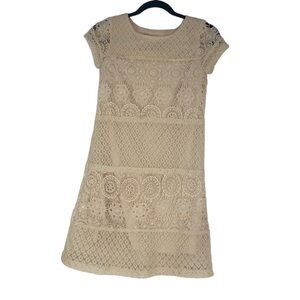 XHILIRATION CREAM LACE SLIP DRESS SIZE XS (Teen/Girls)